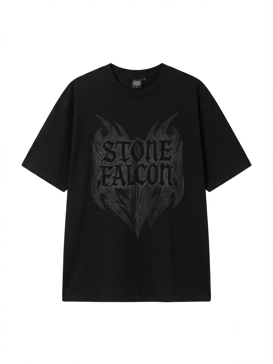 Camiseta Estilo Oversize STONE FALCON (Pieza Unica)